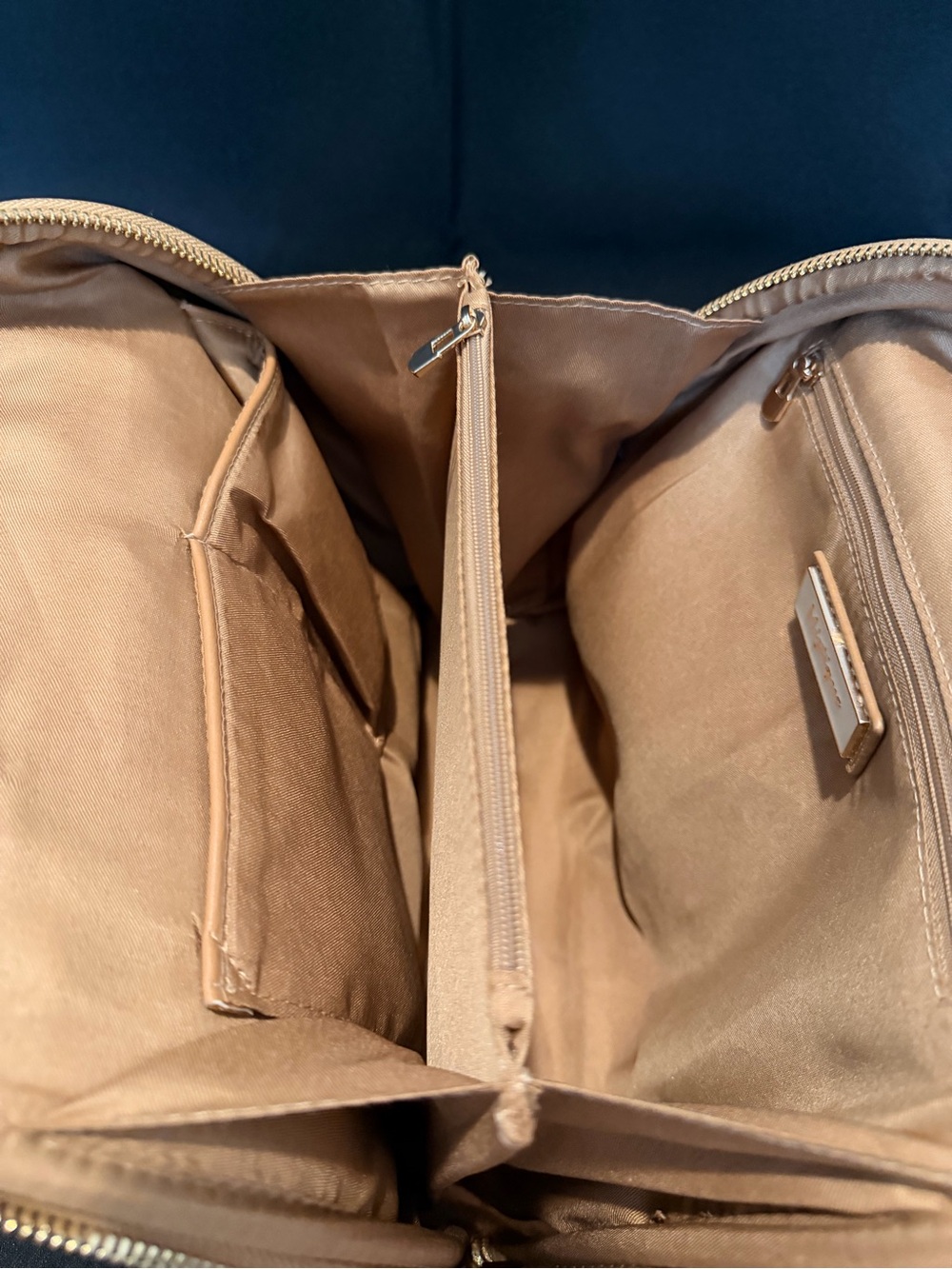 Miztique Mini Backpack/Purse with Gold Hardware - Picture 5 of 8